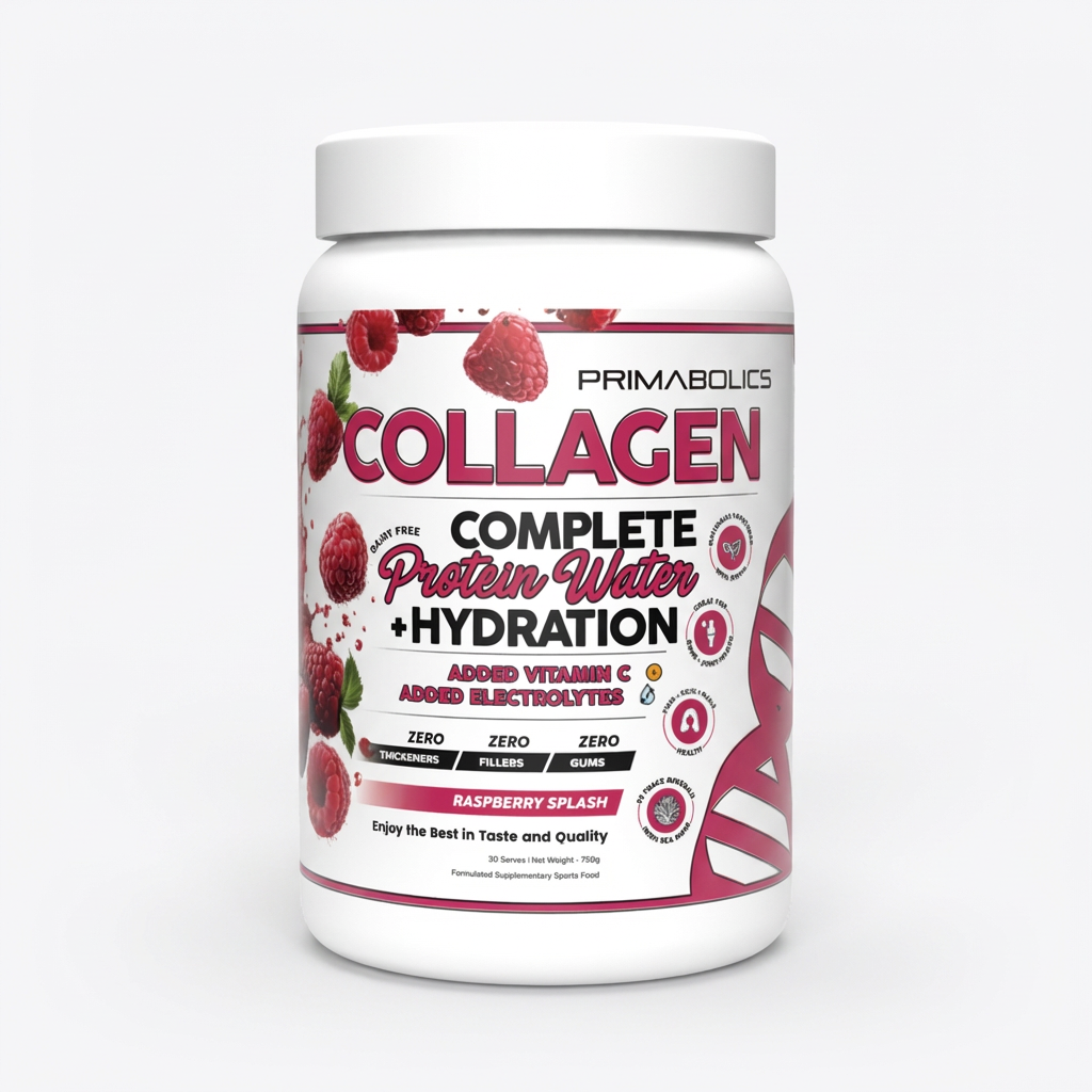 COMPLETE COLLAGEN PROTEIN WATER + HYDRATION