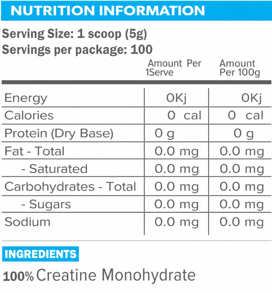 Creatine 100g