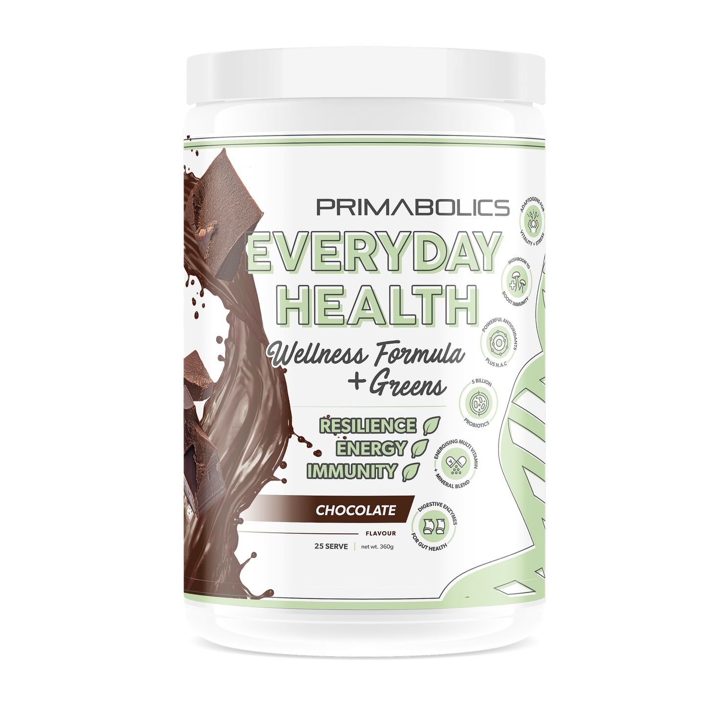 Everyday Health Chocolate 25sv 225g