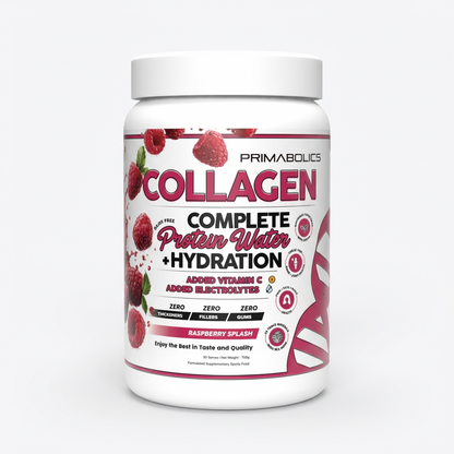 COMPLETE COLLAGEN PROTEIN WATER + HYDRATION