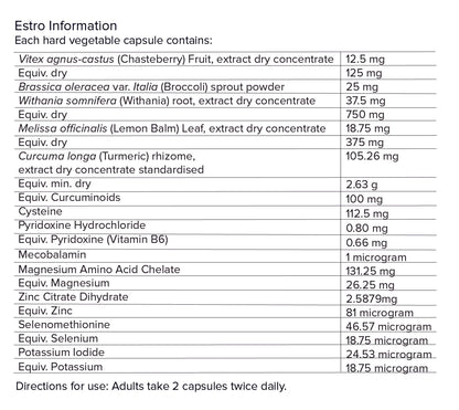 Estro - Female Balancing Formula