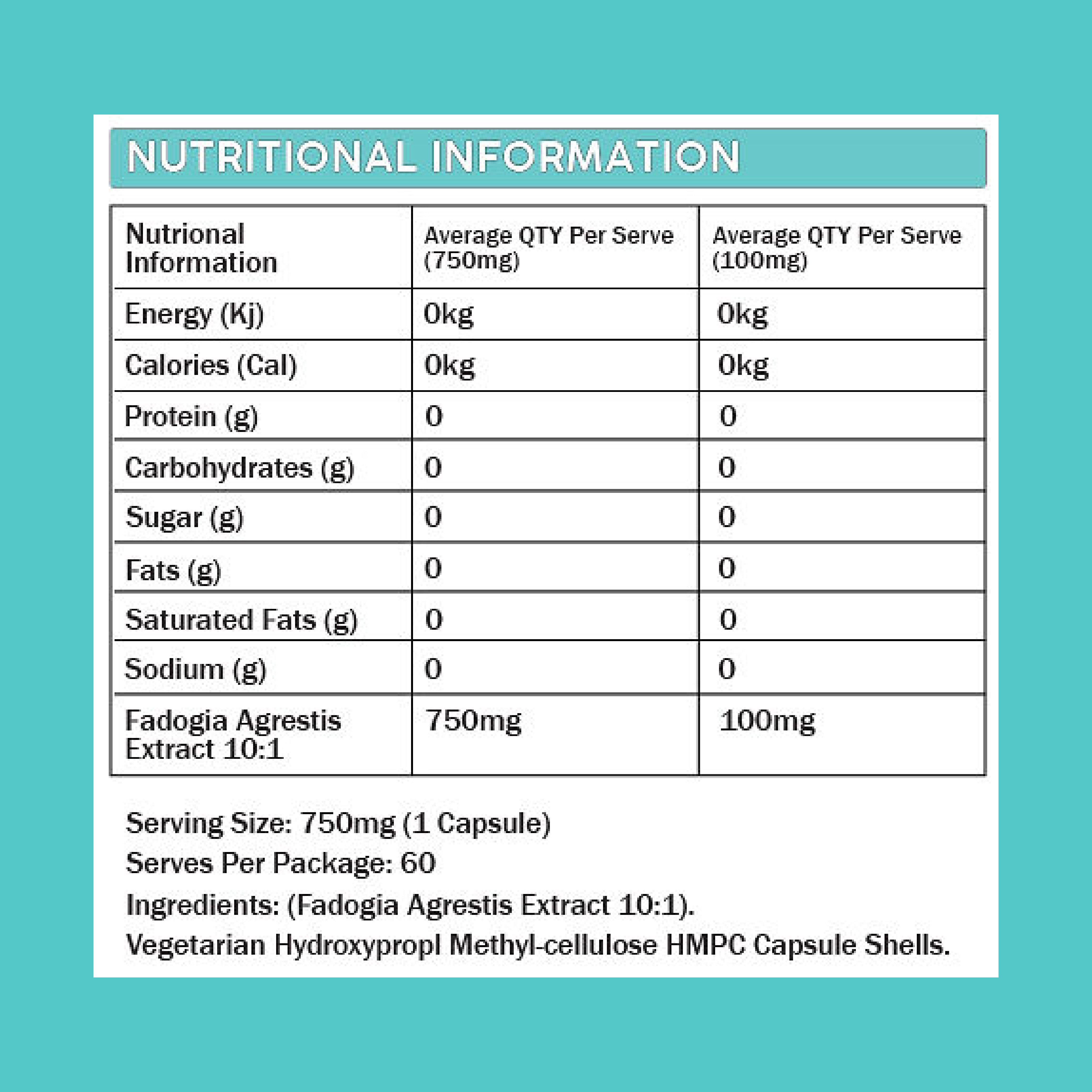 Fadogia Agrestis Extract