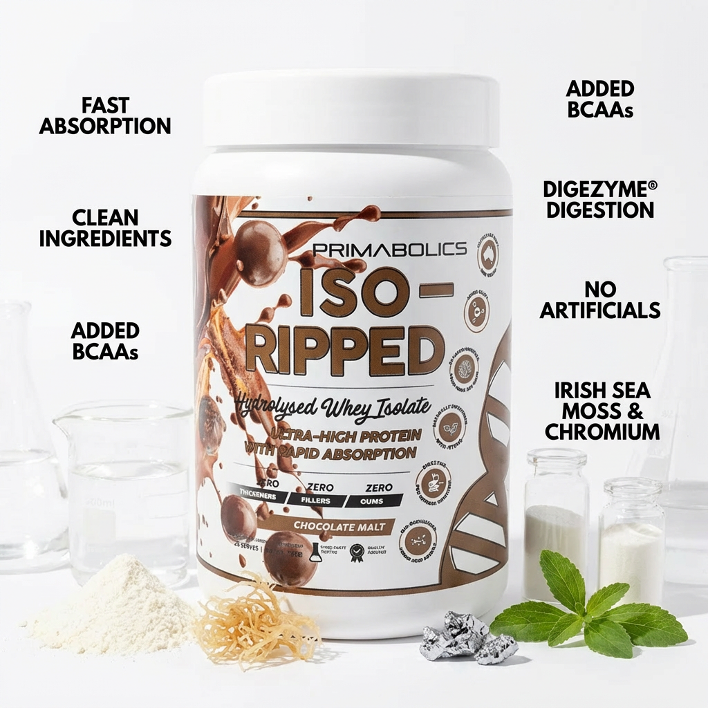 Iso-Ripped Naturally Sweetened Whey Protein Isolate 750g