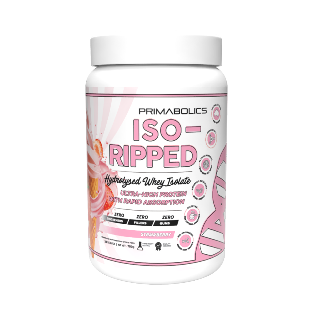 Iso-Ripped Naturally Sweetened Whey Protein Isolate 750g