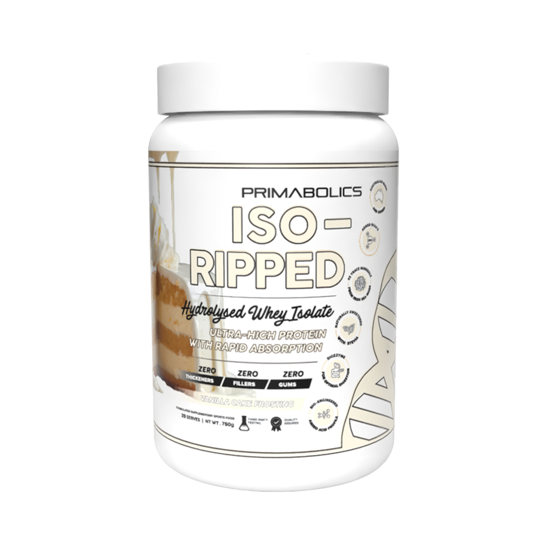 Iso-Ripped Naturally Sweetened Whey Protein Isolate 750g