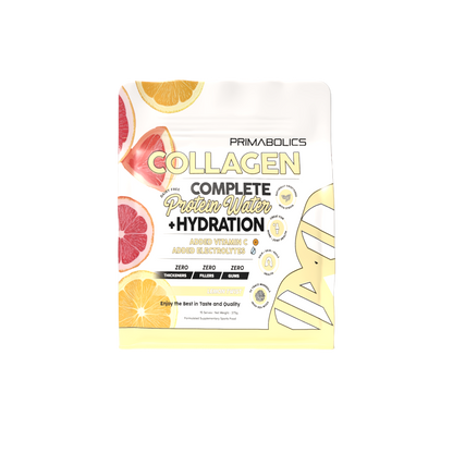 COMPLETE COLLAGEN PROTEIN WATER + HYDRATION