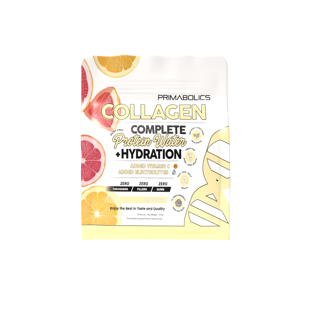 COMPLETE COLLAGEN PROTEIN WATER + HYDRATION