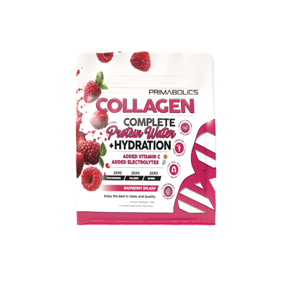 COMPLETE COLLAGEN PROTEIN WATER + HYDRATION