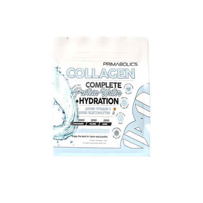 COMPLETE COLLAGEN PROTEIN WATER + HYDRATION