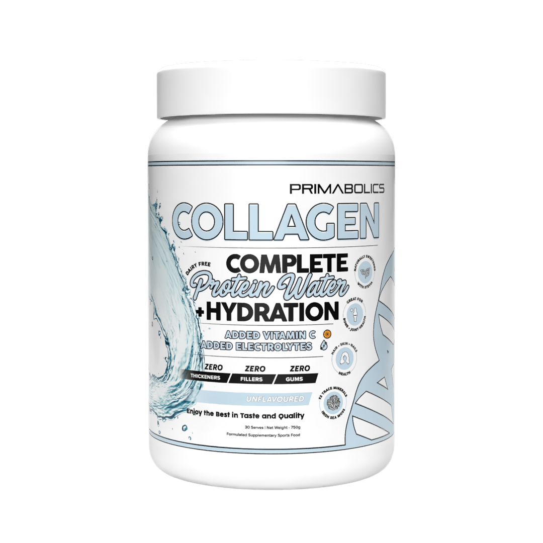 COMPLETE COLLAGEN PROTEIN WATER + HYDRATION