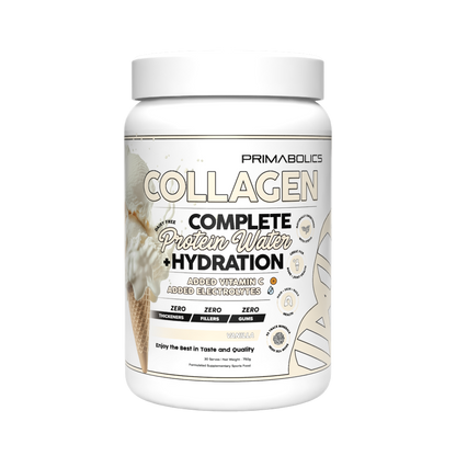 COMPLETE COLLAGEN PROTEIN WATER + HYDRATION
